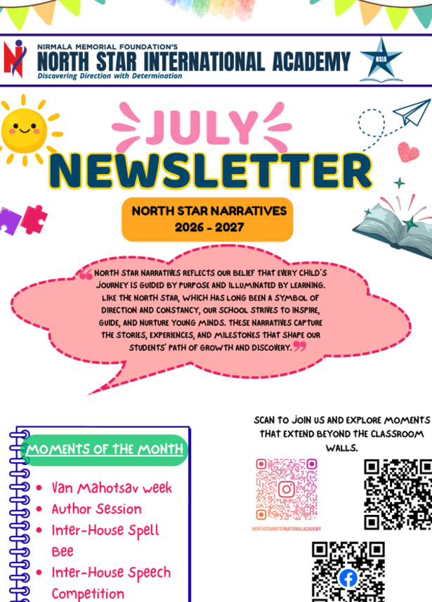 NORTH STAR NARRATIVES 2026 - 2027 - JULY EDITION